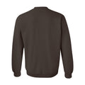Dark Chocolate - Back - Gildan Unisex Adult Heavy Blend Crew Neck Sweatshirt