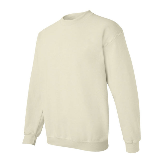 Sand - Side - Gildan Unisex Adult Heavy Blend Crew Neck Sweatshirt