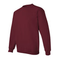 Garnet - Side - Gildan Unisex Adult Heavy Blend Crew Neck Sweatshirt