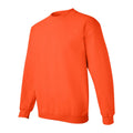 Orange - Side - Gildan Unisex Adult Heavy Blend Crew Neck Sweatshirt