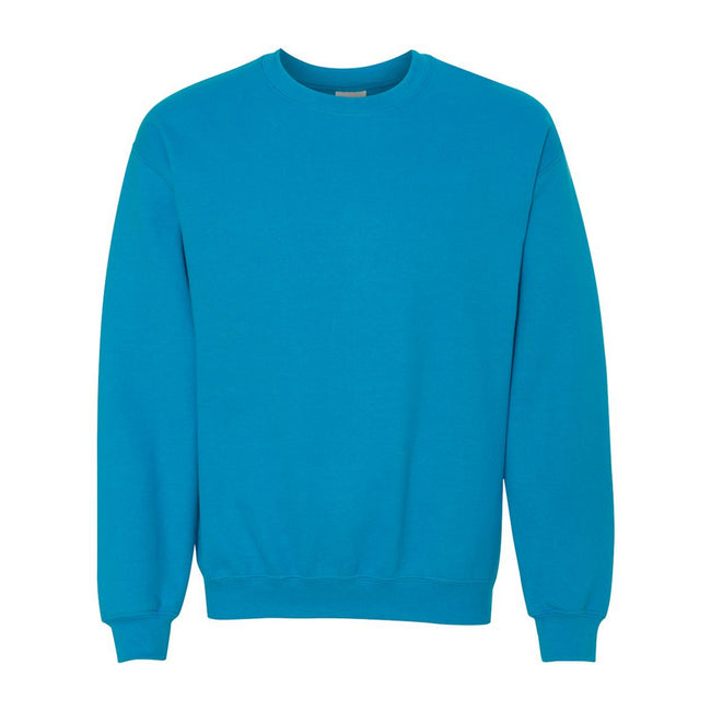 Sapphire - Front - Gildan Unisex Adult Heavy Blend Crew Neck Sweatshirt