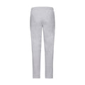 Heather Grey - Back - Fruit of the Loom Mens Classic Open Hem Jogging Bottoms
