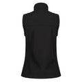 Black - Back - Regatta Womens-Ladies Flux Softshell Gilet