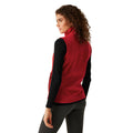 Classic Red - Back - Regatta Womens-Ladies Flux Softshell Gilet