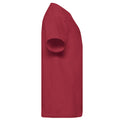 Brick Red - Side - Fruit of the Loom Childrens-Kids Original T-Shirt
