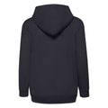 Deep Navy - Back - Fruit of the Loom Childrens-Kids Classic Hooded Jacket