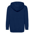 Navy - Back - Fruit of the Loom Childrens-Kids Classic Hoodie