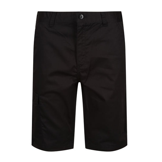 Black - Front - Regatta Mens Pro Cargo Shorts