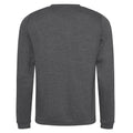 Graphite Heather - Back - Gildan Childrens Unisex Heavy Blend Crewneck Sweatshirt