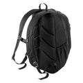 Jet Black - Back - Quadra Endeavour Backpack-Rucksack Bag