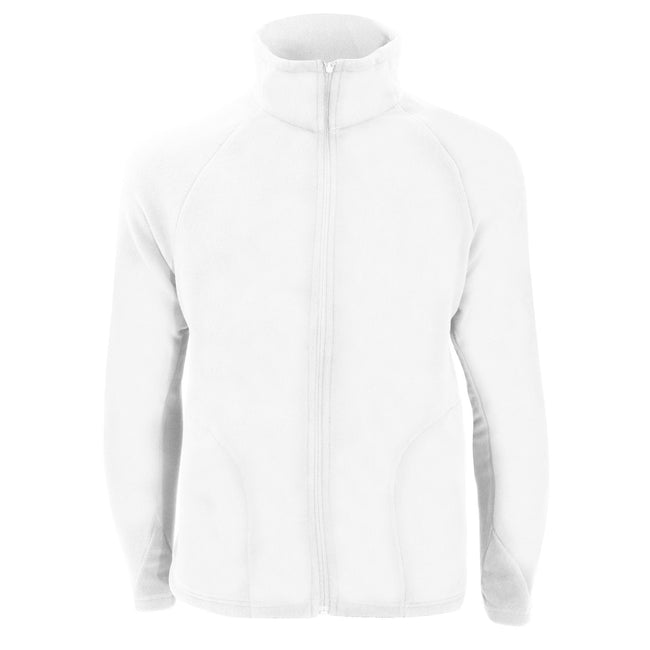 White - Front - Result Core Mens Micron Anti Pill Fleece Jacket