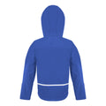 Royal-Navy - Back - Result Core Kids Unisex Junior Hooded Softshell Jacket