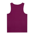 Violet - Back - 4F Womens-Ladies Plain Slim Tank Top