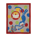 Multicoloured - Front - Flair Rugs Childrens-Kids Jungle Animal Design Floor Rug