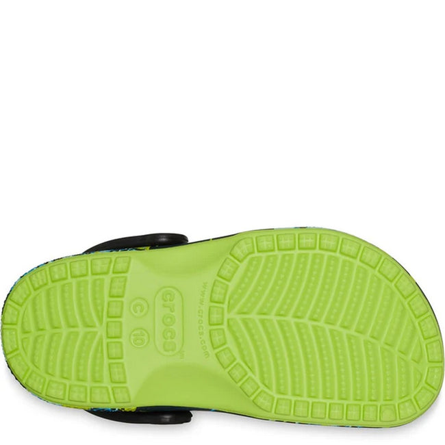 Limeade Yellow-Black - Lifestyle - Crocs Childrens-Kids Meta Scape Clogs