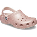 Quartz - Front - Crocs Childrens-Kids Classic Glitter Clogs