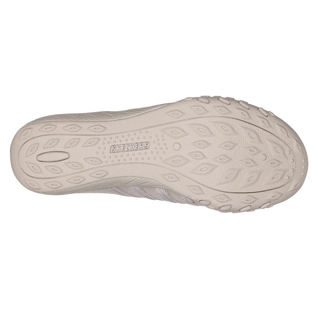 Taupe - Pack Shot - Skechers Womens-Ladies Roll With Me Trainers