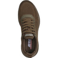 Olive - Back - Skechers Mens Squad Air Close Encounter Trainers