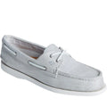 Grey - Front - Sperry Womens-Ladies A-O Baja Boat Shoes