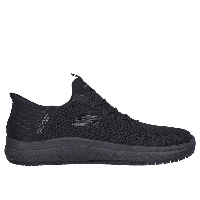 Black - Pack Shot - Skechers Womens-Ladies Summits SR - Enslee Shoes