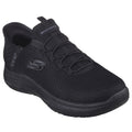 Black - Front - Skechers Mens Summits Colsin Trainers