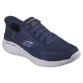Navy - Front - Skechers Mens Bounder 2.0 Emerged Trainers