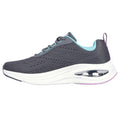 Charcoal - Lifestyle - Skechers Womens-Ladies Air Meta Aired Out Trainers