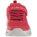 Red-Black - Close up - Skechers Boys S-Lights Meteor-Lights Trainers