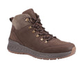 Brown - Front - Cotswold Mens Avening Leather Walking Shoes