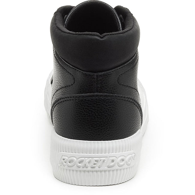 Black - Back - Rocket Dog Womens-Ladies Cheery Hi Trainers