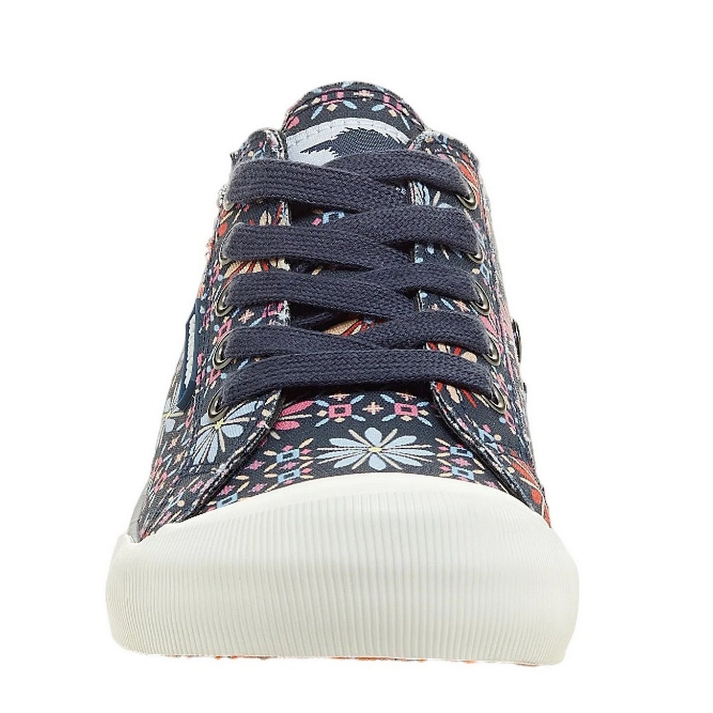 Navy - Close up - Rocket Dog Womens-Ladies Jazzin Trainers