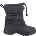 Grey-Black - Side - Cotswold Childrens-Kids Bathford Wellington Boots