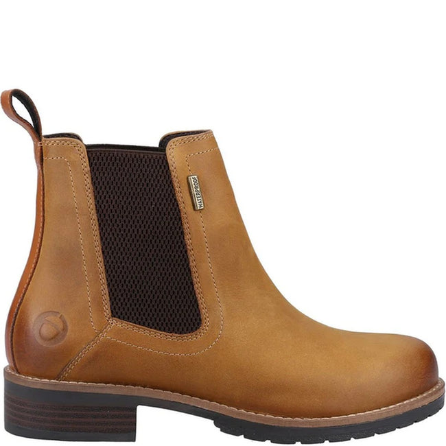 Camel - Side - Cotswold Womens-Ladies Enstone Leather Boots