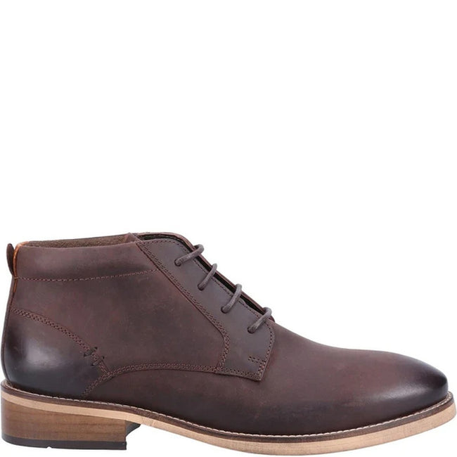 Brown - Side - Cotswold Mens Harescombe Leather Boots