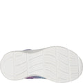 Periwinkle Blue - Back - Skechers Girls Microspec Plus - Swirl Sweet Shoes