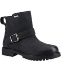 Black - Front - Hush Puppies Girls Mini Wakely Leather Boots