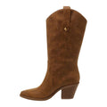 Walnut - Close up - Rocket Dog Womens-Ladies Feria Western Boots