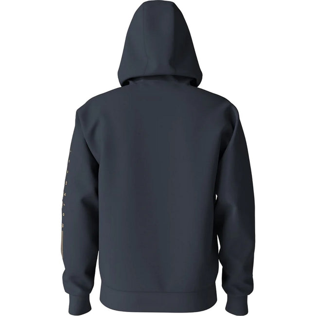 Ink Navy - Back - Dickies Workwear Mens Graphic Print Fleece Pullover Hoodie