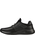 Black - Pack Shot - Skechers Mens Delson 3.0 Ezra Leather Shoes