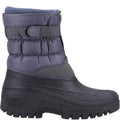 Grey - Side - Cotswold Unisex Adult Chase Zip Touch Fastening Snow Boots