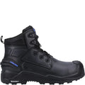 Black - Side - Amblers Mens AS980C Crusader Grain Leather Safety Boots