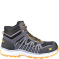 Black-Orange - Back - Caterpillar Mens Charge S3 Safety Boots