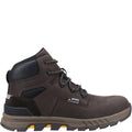 Brown - Side - Amblers Mens AS261 Crane Grain Leather Safety Boots