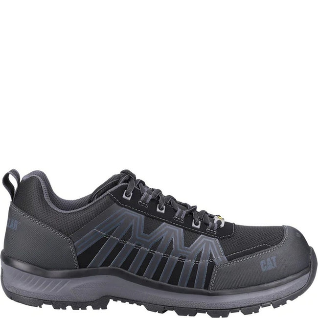 Black - Side - Caterpillar Mens Charge S3 Safety Trainers