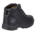 Black - Back - Caterpillar Womens-Ladies Mae Grain Leather Safety Boots