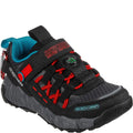 Black-Red - Front - Skechers Boys Velocitrek - Pro Scout Trainers
