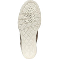 Dark Taupe - Pack Shot - Geox Womens-Ladies Maurica Suede Trainers