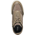 Dark Taupe - Lifestyle - Geox Womens-Ladies Maurica Suede Trainers