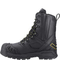Black - Side - Amblers Mens Dynamite Grain Leather Safety Boots