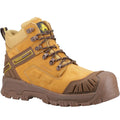 Honey - Front - Amblers Mens Ignite Grain Leather Safety Boots